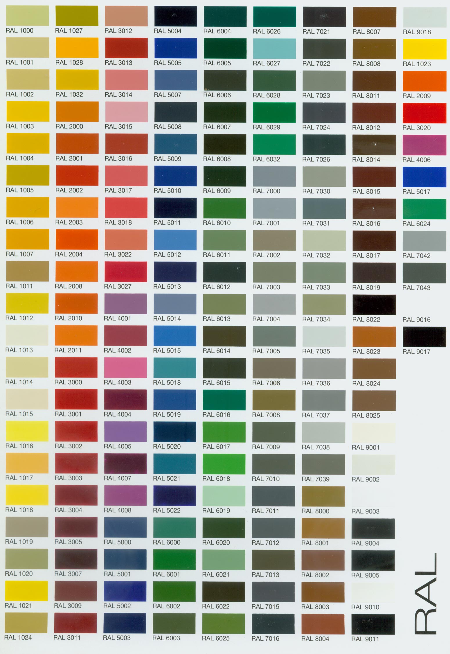 Debeer Paint Colour Chart