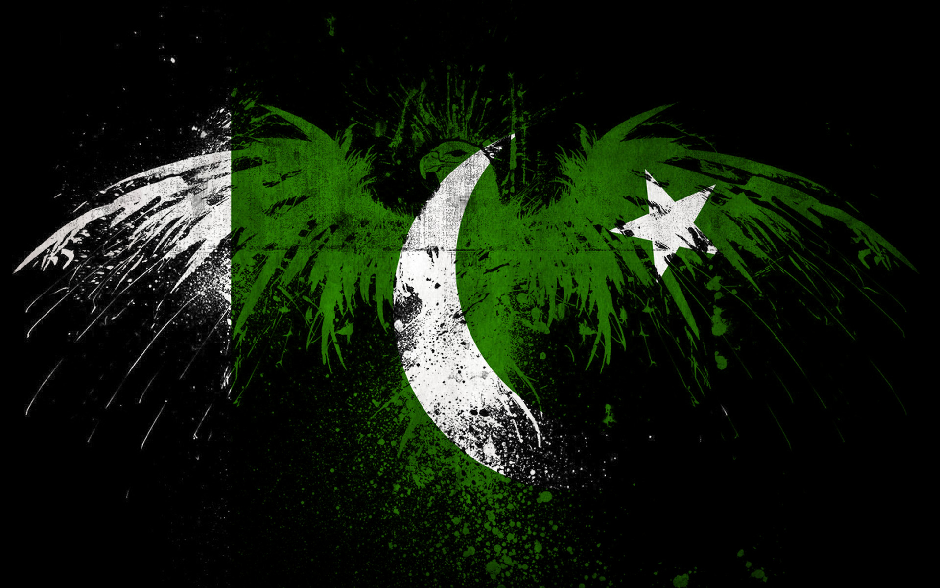 Pakistan Wallpapers, Green And White Pakistan Flag, #25229