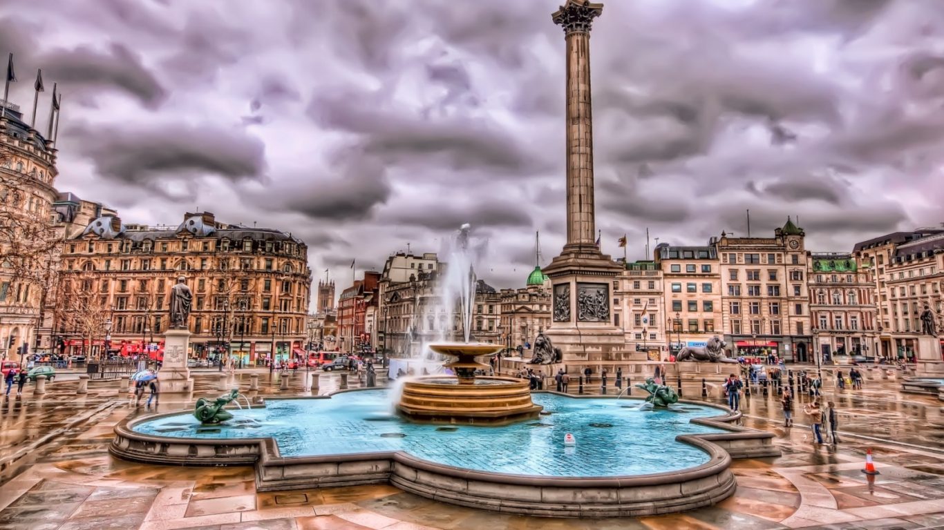 Trafalgar Square Wallpaper, Wonderful View Trafalgar Square Wallpaper