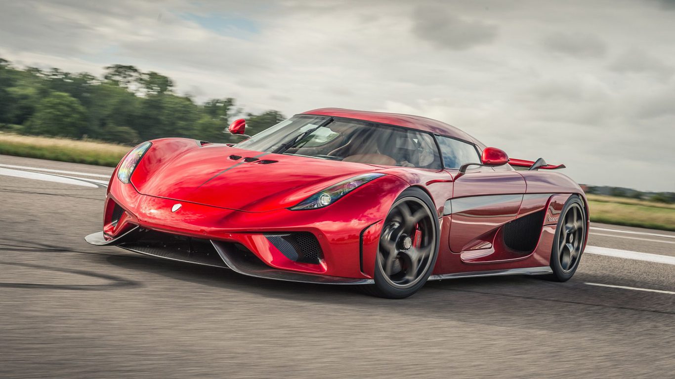 Koenigsegg Regera, Cool Red Koenigsegg Regera, #37716