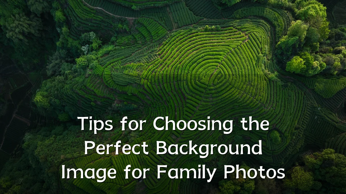 Tips for Choosing the Perfect Background Image for Family Photos