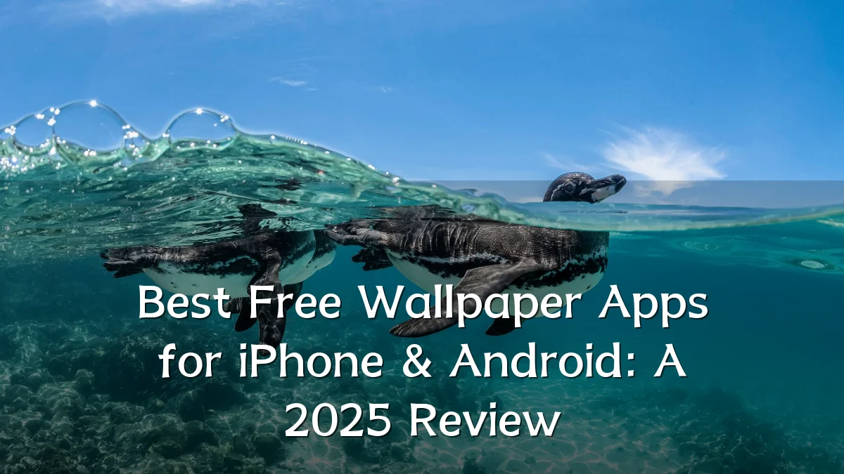 Best Free Wallpaper Apps for iPhone & Android: A 2025 Review