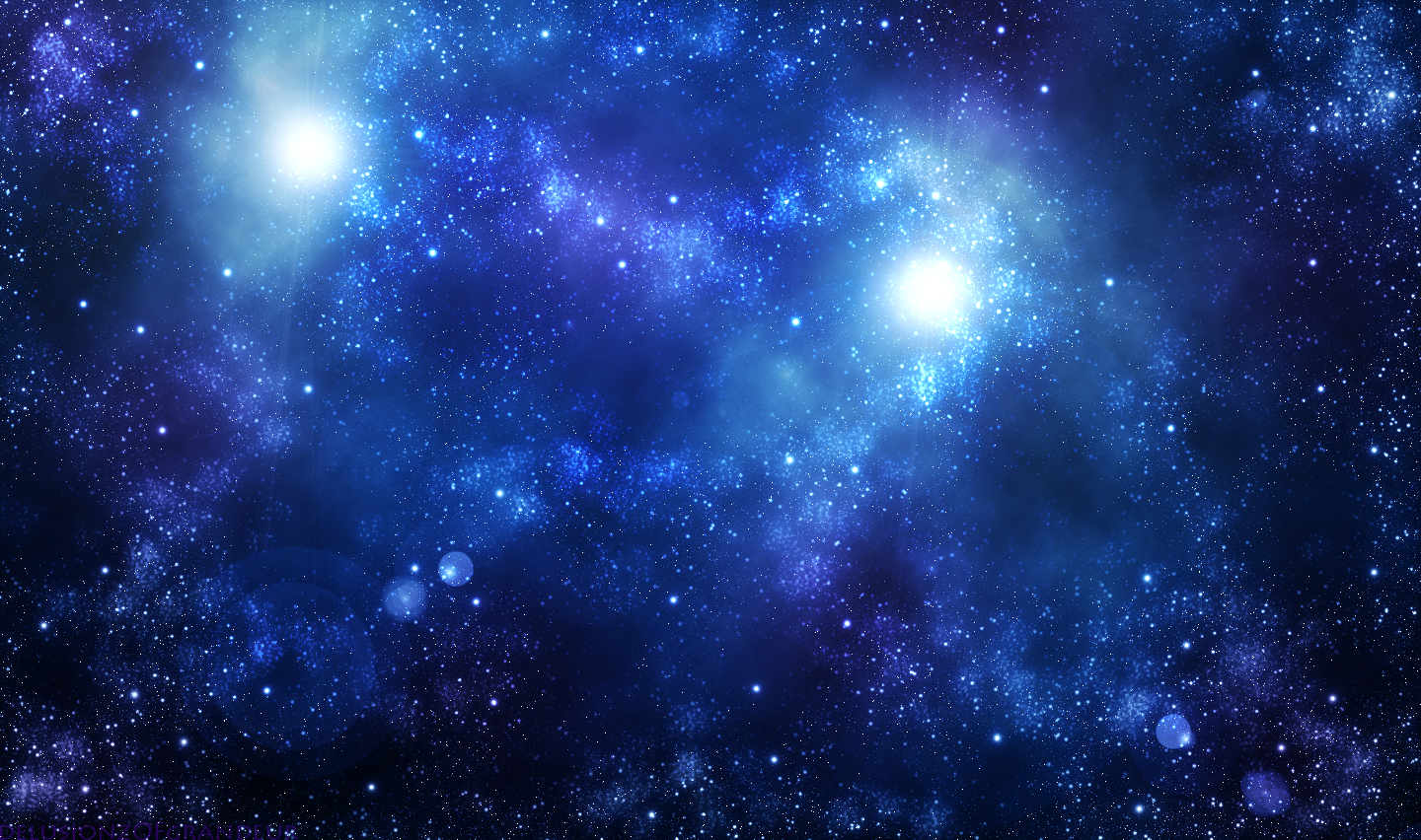 illustrated galaxy wallpaper