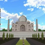 taj mahal 3d 640x480