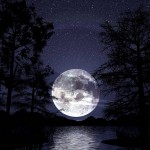 romantic moon wallpaper