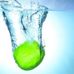 water lemon wallpaper