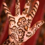 Henna Hand Decoration