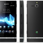 black sony xperia u picture