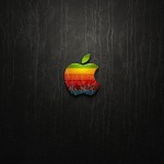 colorful apple logo picture