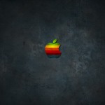 one apple background picture