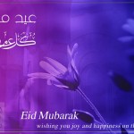 purple eid card wallpaper
