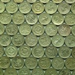 green coins picture