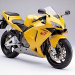 yellow honda bikes picture