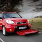 red kia picture