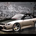 gray nissan silvia picture