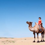 girl on camel picture