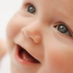 nice smiling baby picture