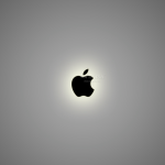 grey apple background picture