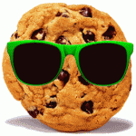 cookie with glasses