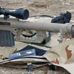 white sniper rifle picture