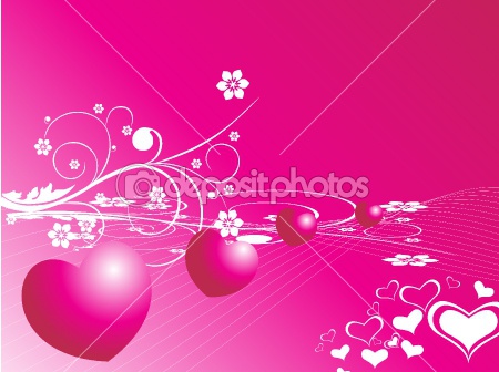 heart pink background picture