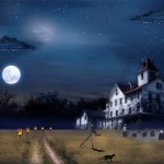 enchanted house free animated wallpaper