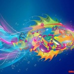 free download colorful fish wallpaper