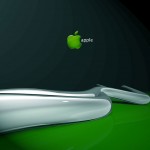 3d apple background picture