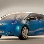 blue toyota prius picture