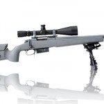 grey sniper rifle picture