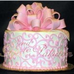 pink cake picture
