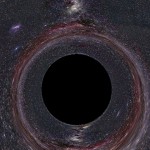 brown black hole picture