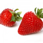 two strawberry picture