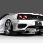 white ferrari wallpaper