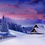 beautiful winter background picture