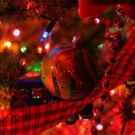 wallpaper christmas tree ornaments