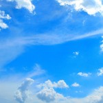 wonderful blue sky wallpaper