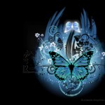 art butterfly wallpaper