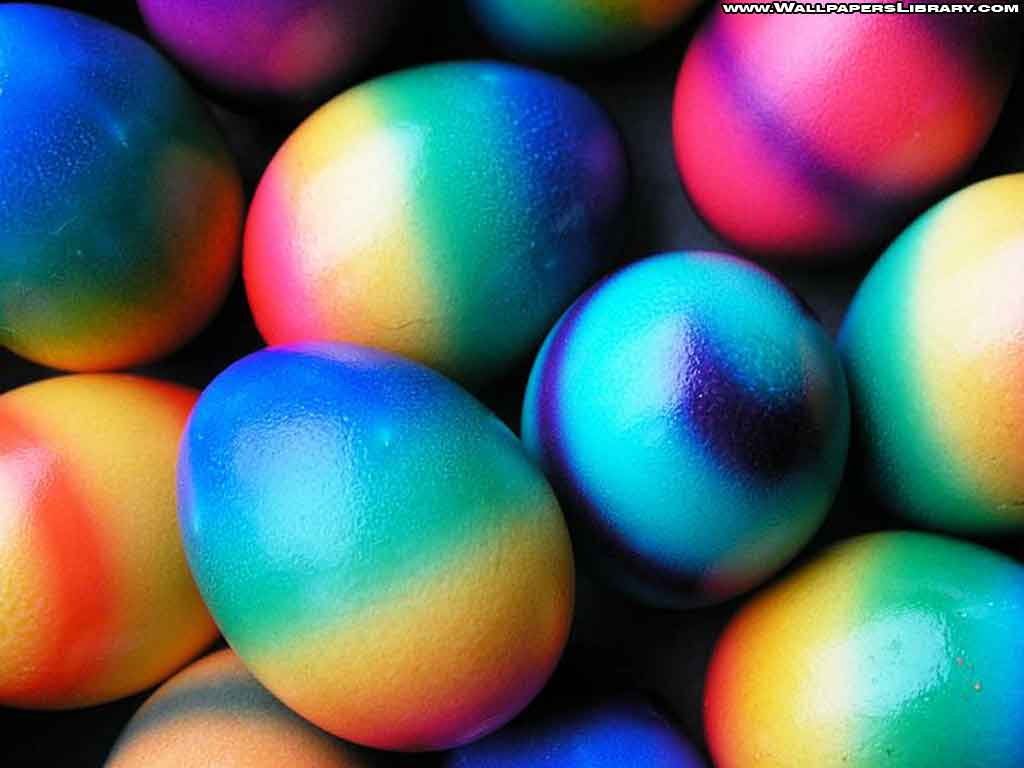 colored easter wallpaper