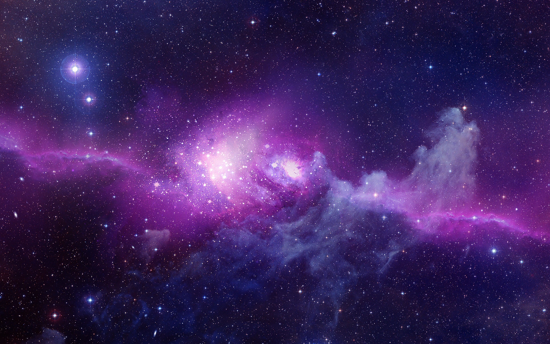 purple galaxy wallpaper hd