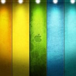 colored apple desktop wallpaper