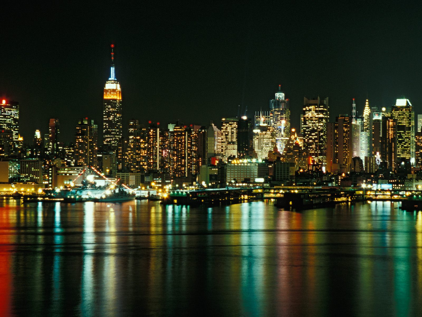night new york city wallpaper