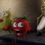 fantasy funny fruit wallpaper