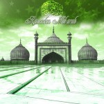 green ramadan background