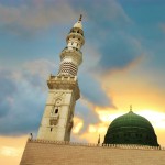 cloudy madina wallpaper