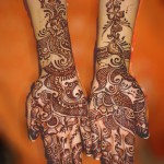 digital mehndi design for hands