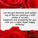 awesome picture of birthday saying