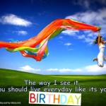 fantasy picture of birthday saying