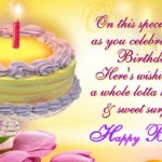 digital picture of birthday saying