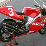 red cagiva bikes